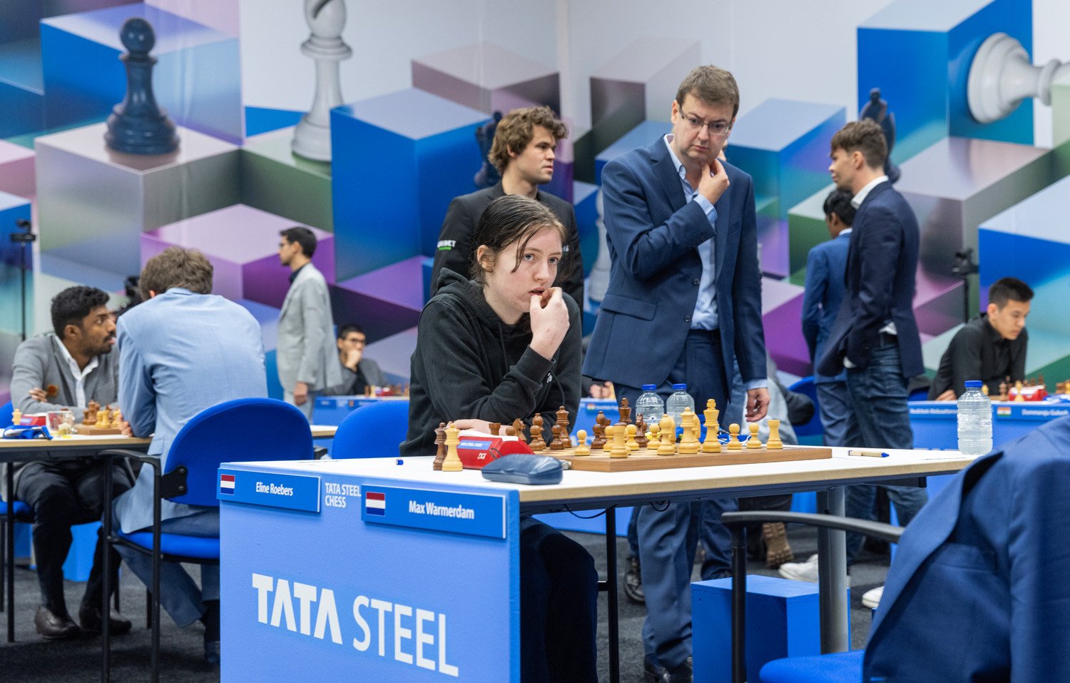 Photo Gallery round 3  Tata Steel Chess Tournament