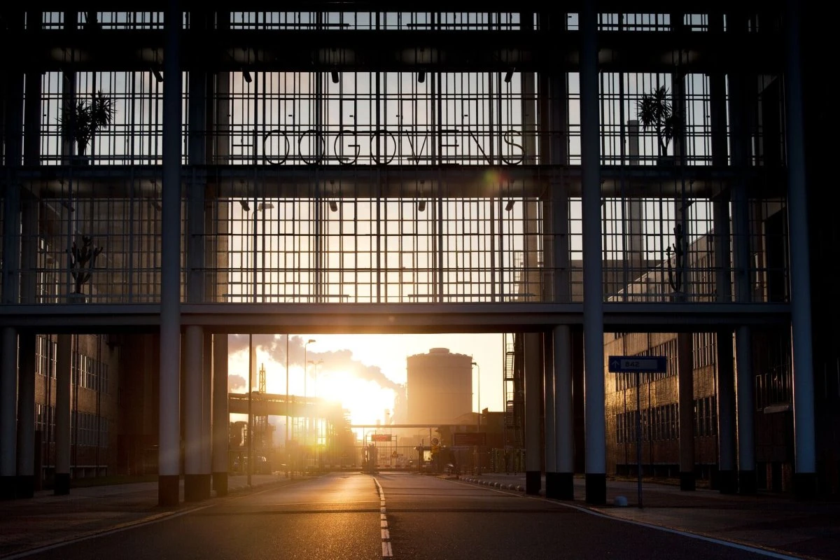 Tata Steel Nederland entrance