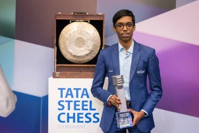 Praggnanandhaa wins Tata Steel Masters