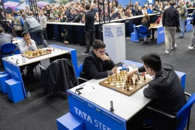 Round 1 of Tata Steel Chess Tournament 2026